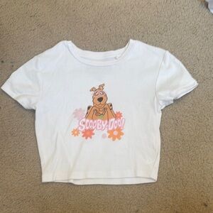 Princess Polly White Bear Graphic Crop Top